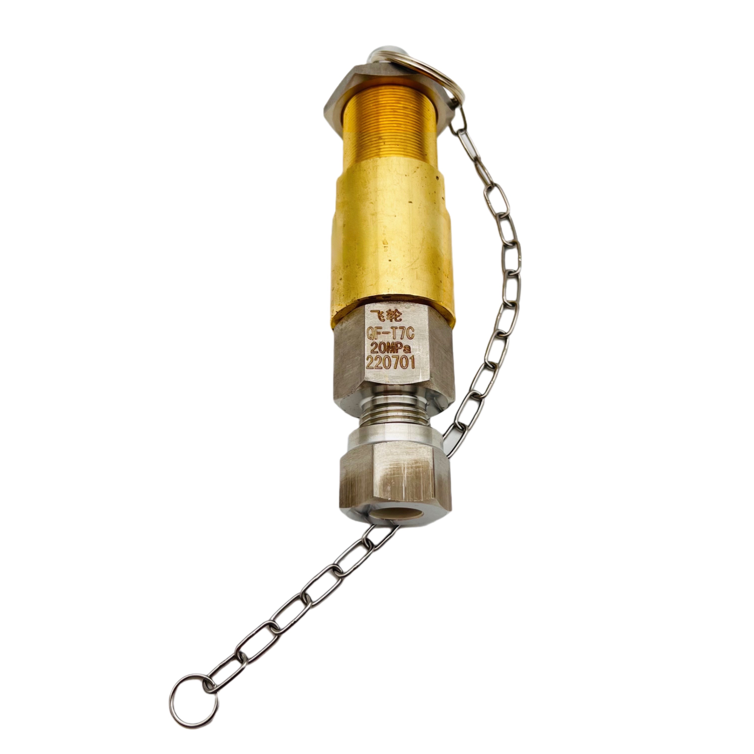 Valve de buse de remplissage de gaz naturel QF-T7C, pour voiture automobile