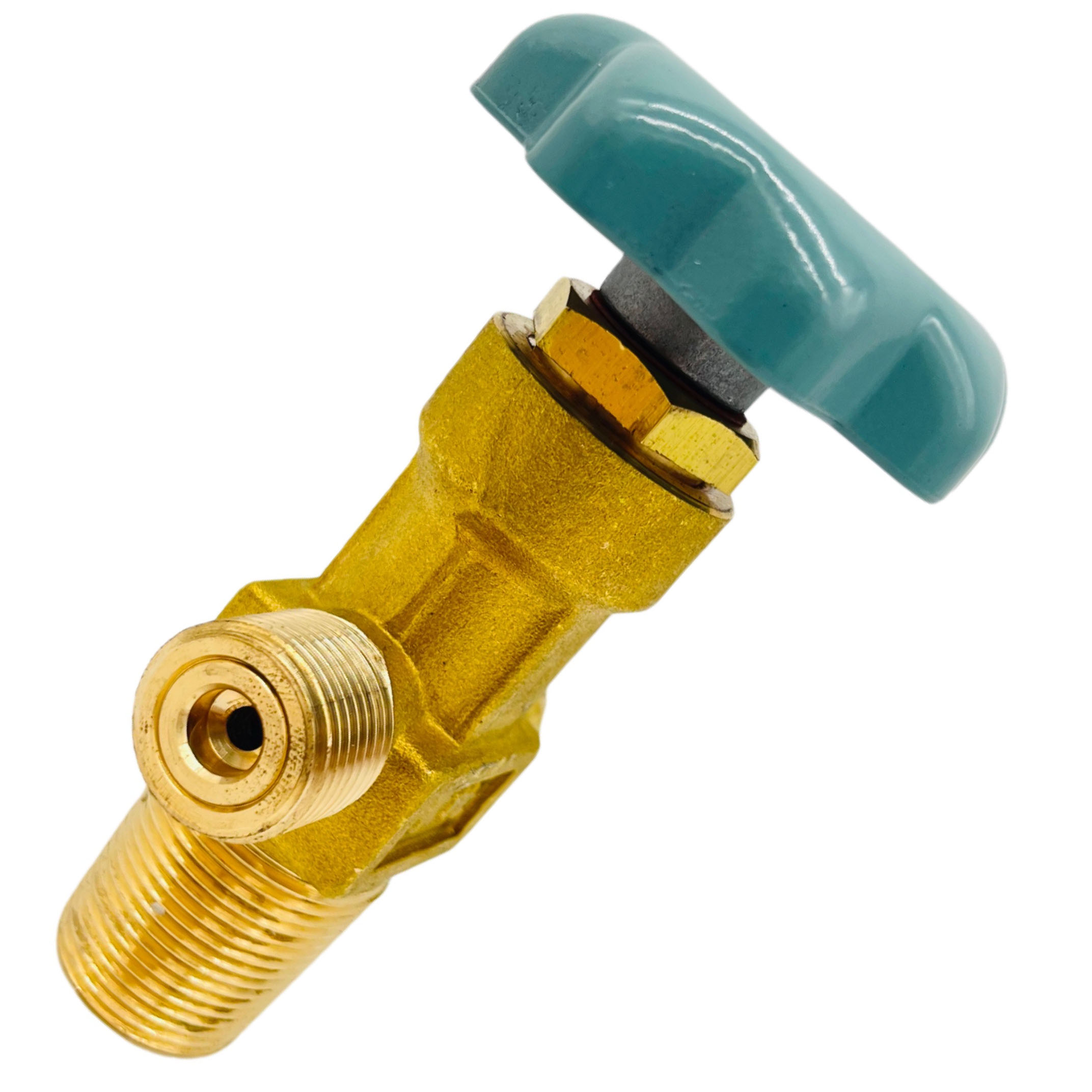 Valve de cylindre de CO2 de dioxyde de carbone en laiton de type clapet CGA320 