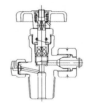 Vanne de bouteille de gaz naturel GNC en laiton QF-6T pour véhicule