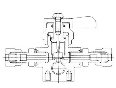 Valve de remplissage gonflable de buse de gaz naturel QF-T3H CNG 