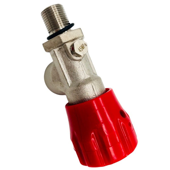 Valve de réservoir d'air SCBA Pcp de cylindre de Fiber de carbone de QF-H30A 30MPa