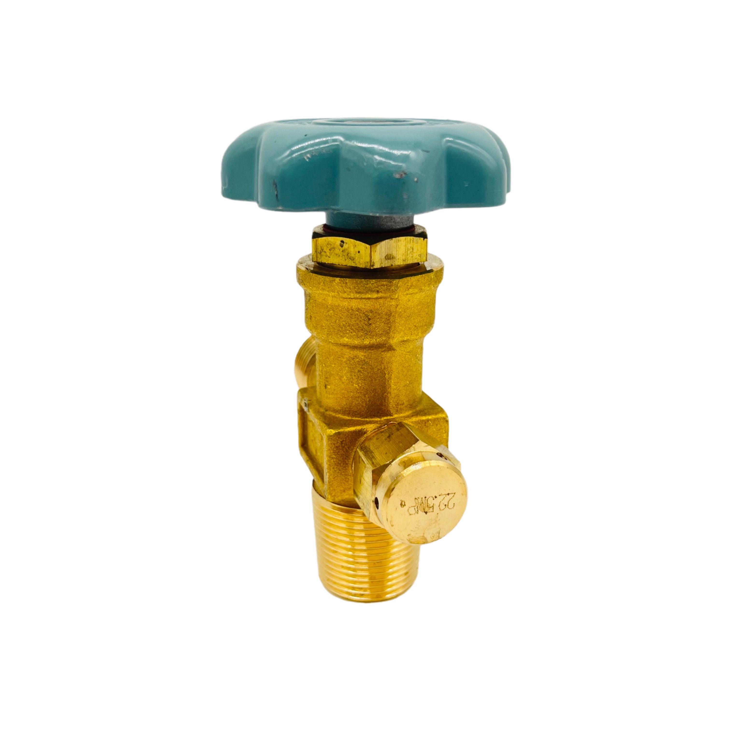 Type d'accouplement d'arbre QF-2A, vanne cylindrique en laiton pour dioxyde de carbone CO2 