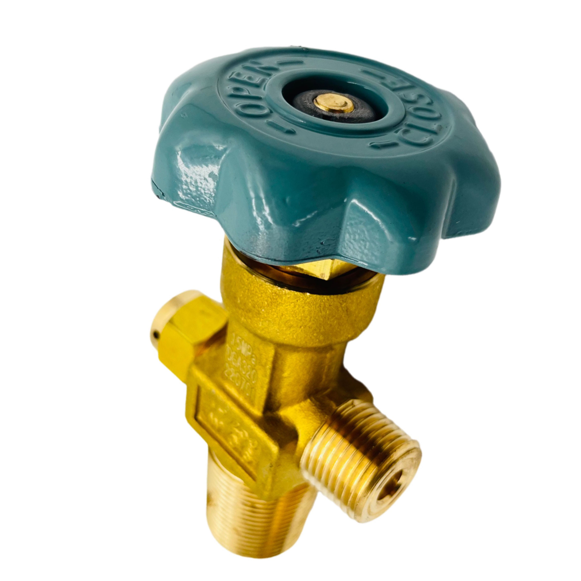 Valve de cylindre de CO2 de dioxyde de carbone en laiton de type clapet CGA320 